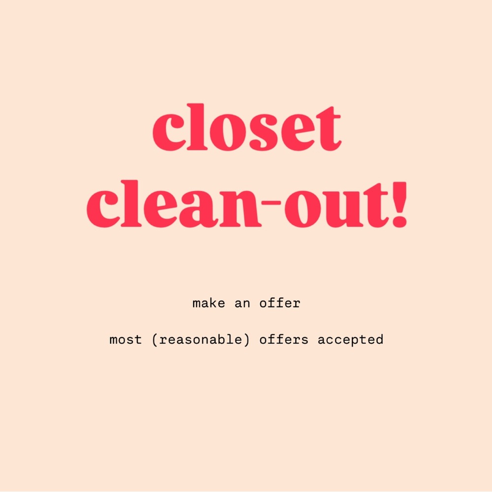 Closet Clean-Out Offer